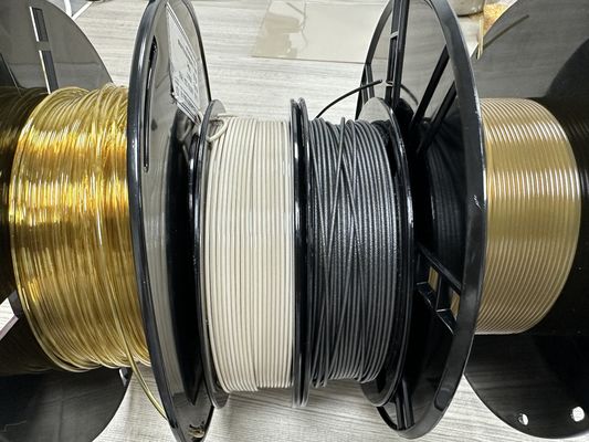 comprar 1Filamento de impressão 3D de.75mm em PEI Resina Ambar Cor com Módulo de Tensibilidade de 3850Mpa online manufacture