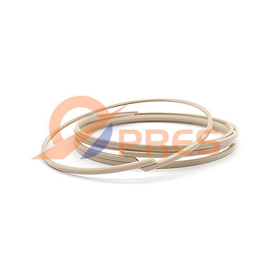 Bom preço Cor natural Boa estabilidade dimensional Peek Anéis de backup personalizados on-line