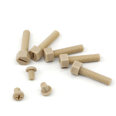 Bom preço PEEK MOLD fabricante para injecção resistência ao desgaste Peek screws on-line